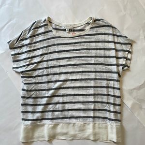 Worn once striped tee.